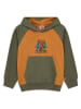 LEGO Hoodie in Grün/ Orange