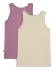 LEGO 2er-Set: Unterhemden in Beige/ Lila