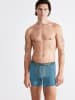 Sloggi 2er-Set: Boxershorts in Blau/ Grau