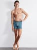Sloggi 2er-Set: Boxershorts in Blau/ Grau