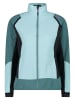 cmp Hybride jas turquoise/zwart
