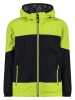 cmp Softshelljacke in Schwarz/ Gelb