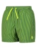 cmp Badeshorts in Grün/ Gelb