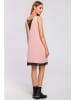 made of emotion Sukienka w kolorze jasnoróżowym