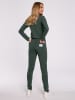 made of emotion Kombinezon w kolorze ciemnozielonym