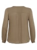 KAFFE curve Bluse in Taupe