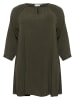 KAFFE curve Tunika w kolorze khaki