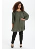 KAFFE curve Tunika "Ami" in Grün