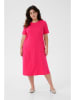 KAFFE curve Kleid in Pink