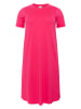 KAFFE curve Sukienka w kolorze różowym
