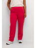 KAFFE curve Broek "Sakira" roze