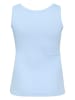 KAFFE curve Top lichtblauw