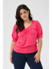 Kaffe Koszulka w kolorze różowym