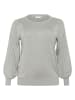 KAFFE curve Pullover in Grau