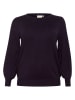KAFFE curve Pullover in Aubergine