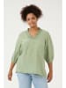 KAFFE curve Bluse in Grün