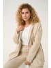 KAFFE curve Blezer w kolorze beżowym