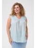 KAFFE curve Blusentop in Hellblau