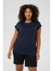 KAFFE curve Shirt donkerblauw