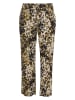 KAFFE curve Broek zwart/beige