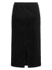KAFFE curve Corduroy rok zwart