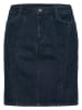 KAFFE curve Jeansrock in Dunkelblau