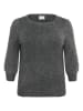 KAFFE curve Pullover in Anthrazit