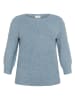 KAFFE curve Pullover in Hellblau