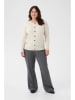 KAFFE curve Cardigan "Regina" in Creme