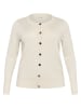 KAFFE curve Cardigan "Regina" in Creme