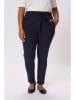 Kaffe Spodnie w kolorze granatowym
