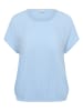 KAFFE curve Blouse lichtblauw
