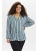 KAFFE curve Blouse blauw