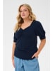 KAFFE curve Shirt in Dunkelblau