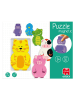 Jumbo Magnetisches Holzpuzzle "Tiere" in Bunt - ab 12 Monaten