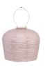Lumiz Ledsolarlantaarn "Topaze Arch'' lichtroze - (H)28 x Ø 30 cm