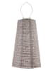 Lumiz LED-Solarlaterne ''Verso Lampshade'' in Taupe - (H)43 x Ø 28 cm