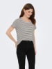 JDY Shirt "Sissy" wit/zwart
