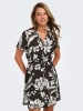 JDY Kleid "Troya" in Schwarz/ Weiß