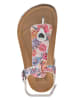BIO PINGÜIN Teenslippers lichtroze/meerkleurig