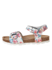 BIO PINGÜIN Sandalen wit/meerkleurig