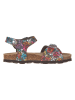 BIO PINGÜIN Sandalen antraciet/meerkleurig