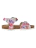BIO PINGÜIN Sandały w kolorze jasnoróżowym ze wzorem