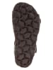 BIO PINGÜIN Sandały w kolorze antracytowym ze wzorem