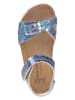 BIO PINGÜIN Sandalen in Blau/ Silber