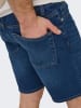 ONLY & SONS Jeans-Shorts "Onsweft" in Blau