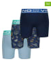 Vingino 3er-Set: Boxershorts in Dunkelblau/ Hellblau