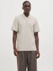 Jack & Jones Koszulka polo "Austin" w kolorze kremowym