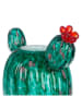 GILDE Wazon "Cactus Flower" w kolorze zielonym - 20 x 26 x 11 cm