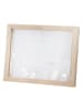 GILDE 2er-Set: Bilderrahmen "Blütezeit / Familie'' in Beige - (L)19,5 x (B)24,5 cm